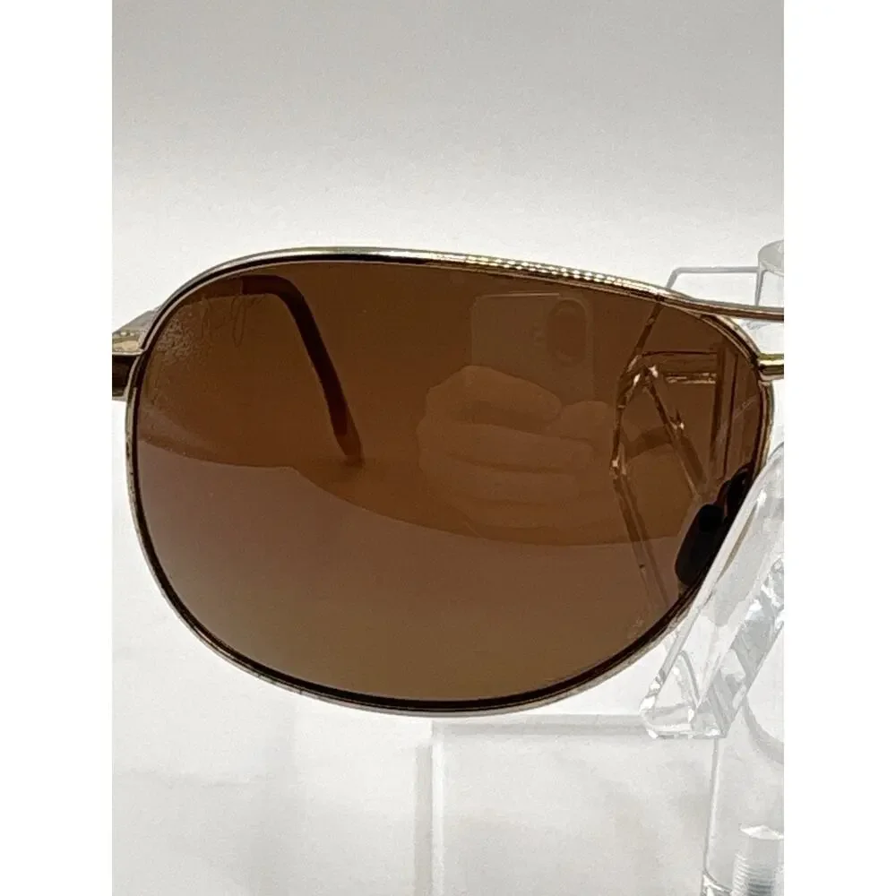 Maui Jim Akoni MJ-117-16 Sunglasses Gold HCL Bronze Polarized Aviator 62-14-130